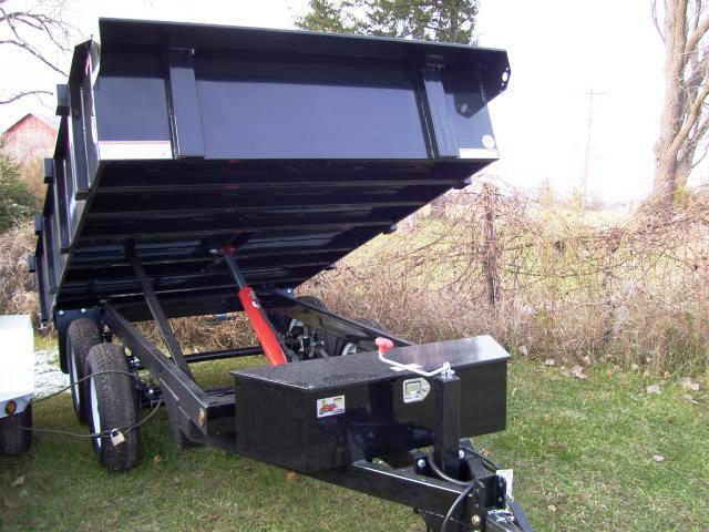 2024 SURE-TRAC 6X10 DECKOVER DUMP in Camden, MI