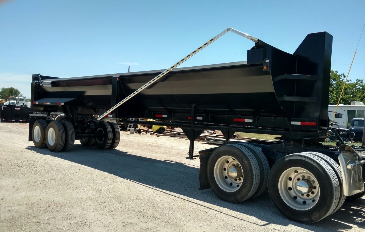 2022 LEACH DEMO END DUMP TRAILERS in Itasca, TX