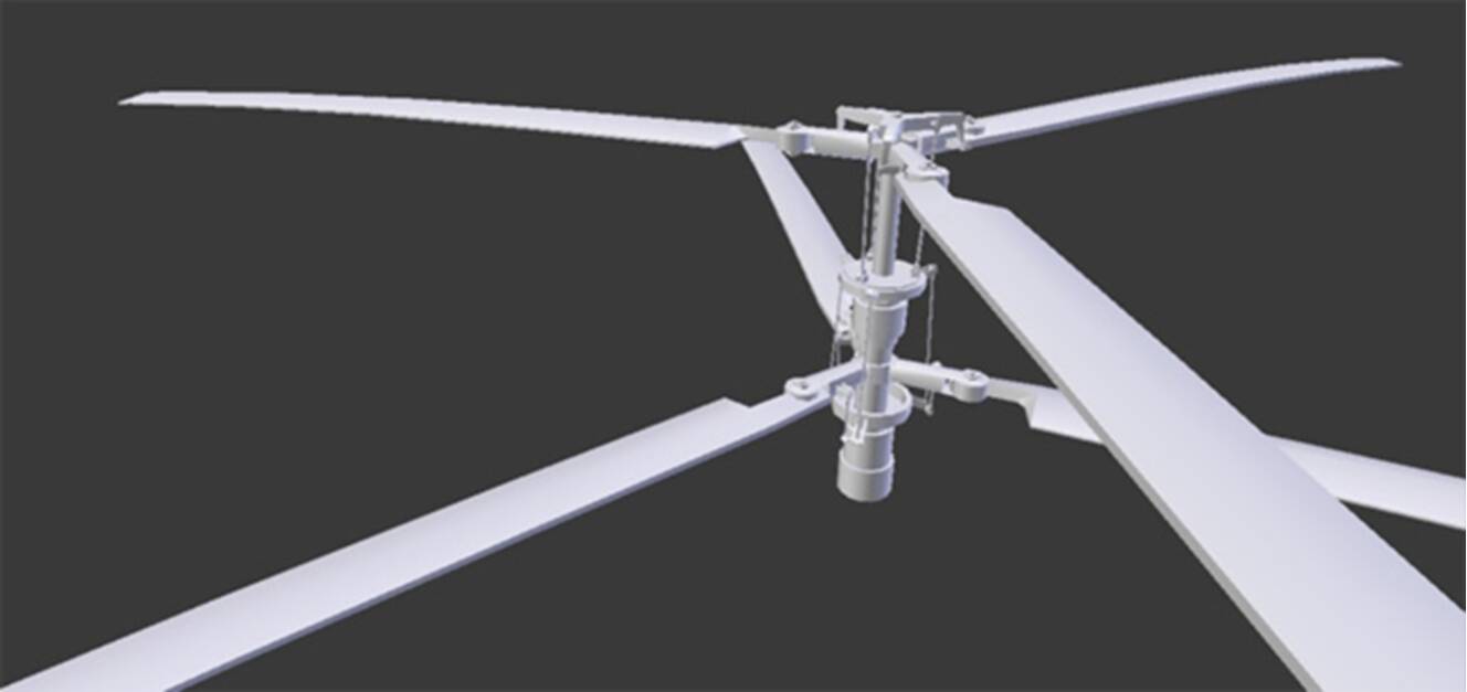 A photo of this 2026 Rotorblades Helicopter and gyroplane