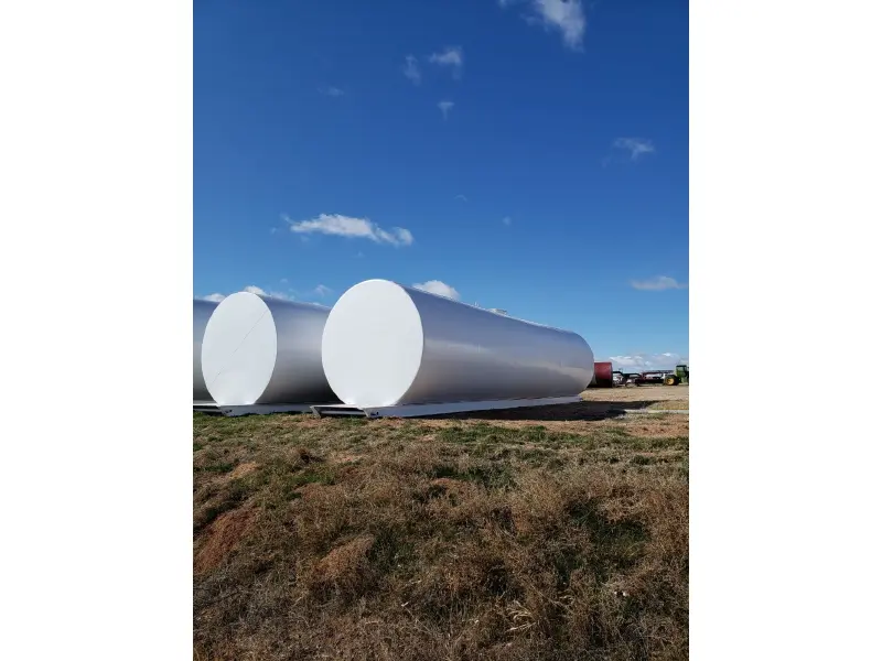 CUSTOM BUILT 12,000 gallon Refurbished Single wall tank