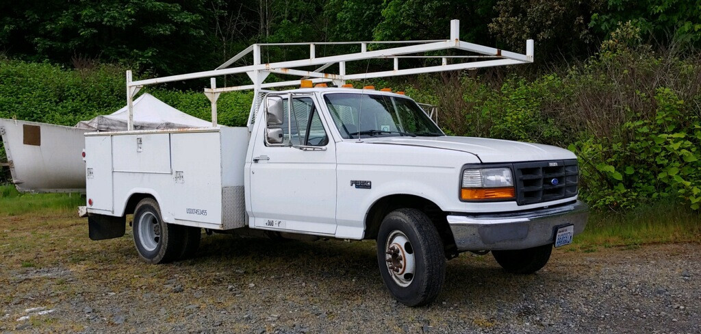 1993 FORD F350 in Lakewood, WA