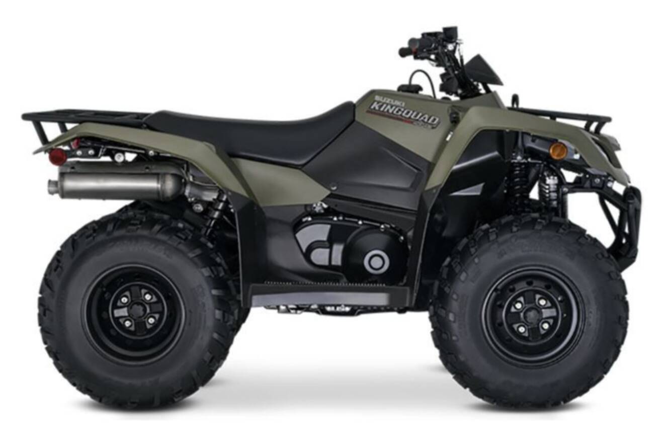 A photo of this 2021 Suzuki  KINGQUAD 400ASI
