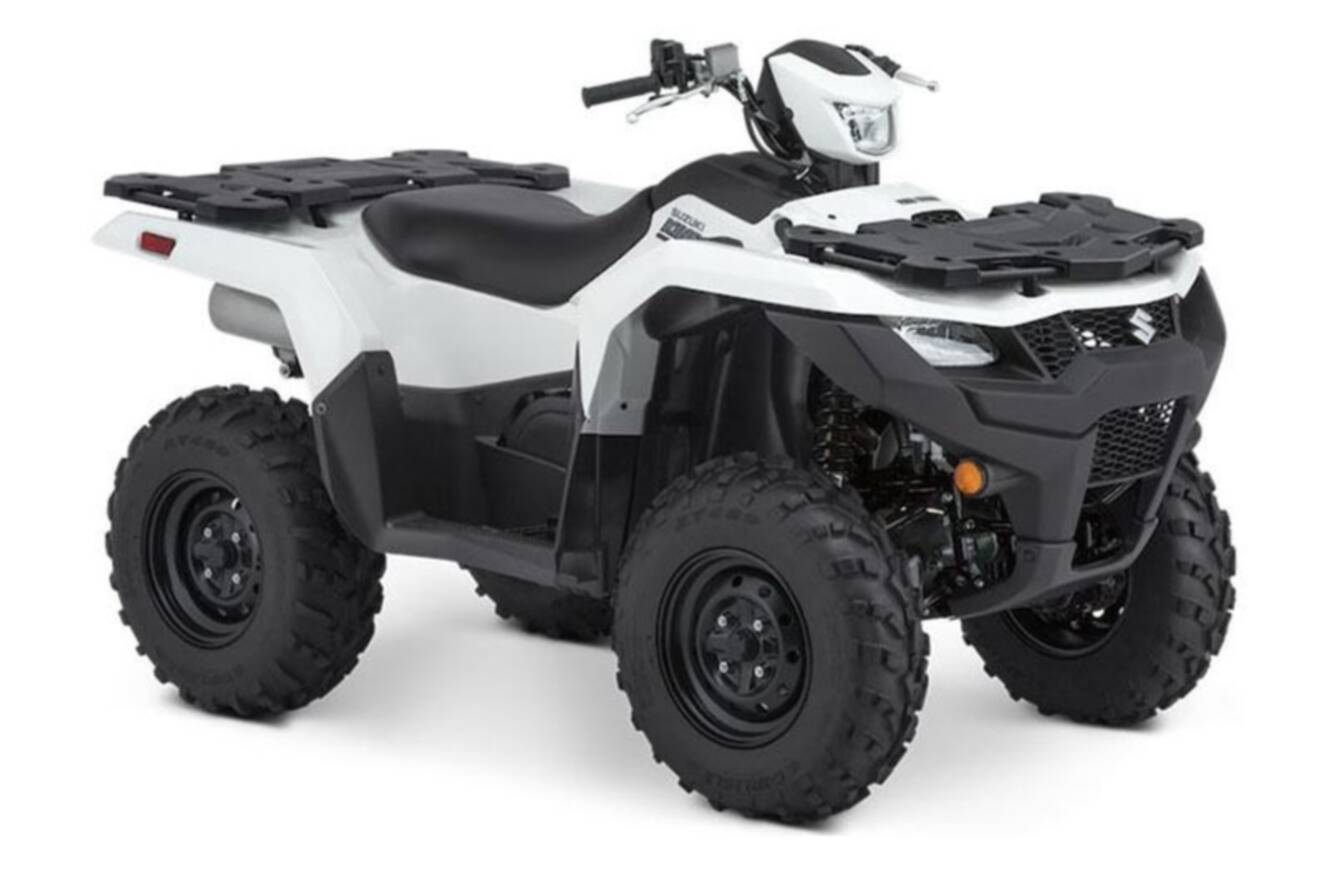 A photo of this 2021 Suzuki KINGQUAD 500AXI POWER STEERING