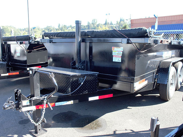 2021 TEXAS PRIDE 7 ft. x 12 ft. Dump Trailer in Kent, WA