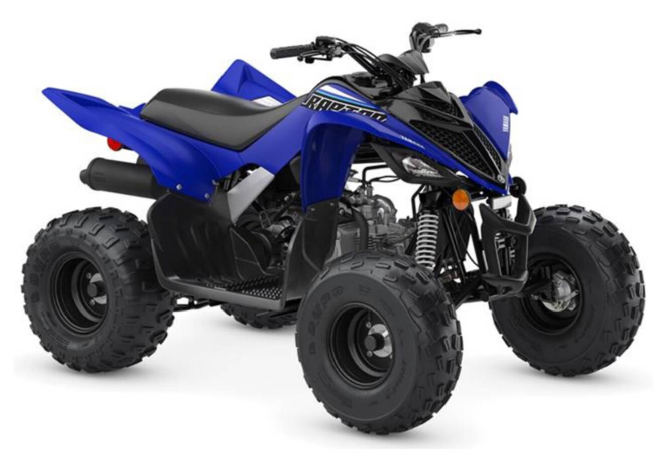 A photo of this 2022 Yamaha Raptor 90