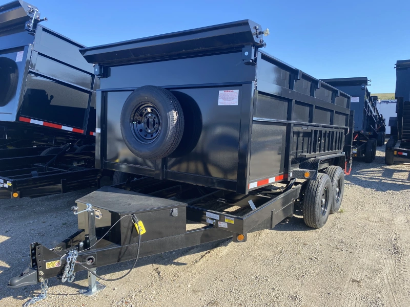 2026 QUALITY STEEL AND ALUMINUM PRODUCTS 8314D 83 X 14 14000 GVWR DUMP TRAILER 4' SIDES