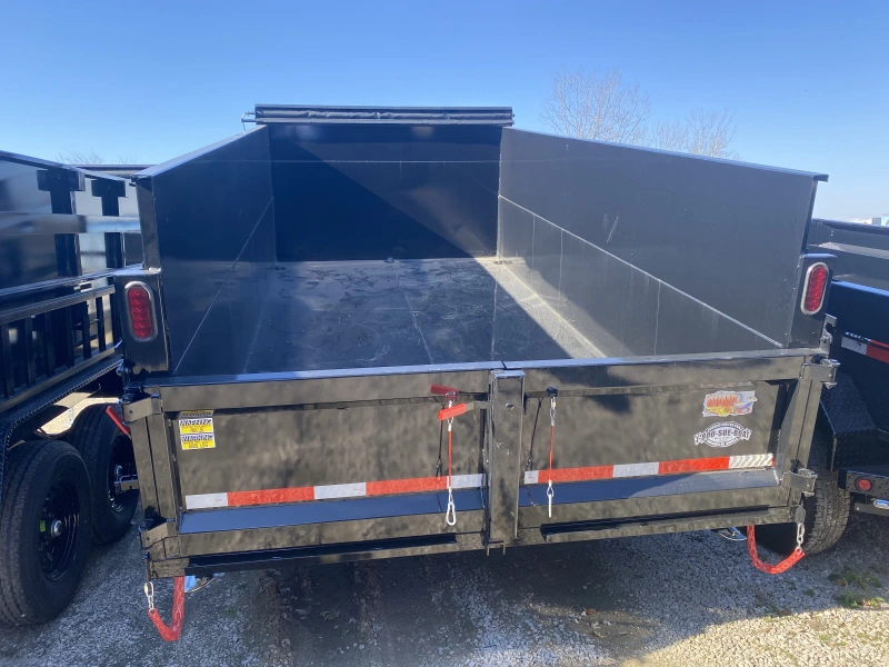 2026 QUALITY STEEL AND ALUMINUM PRODUCTS 8314D 83 X 14 14000 GVWR DUMP TRAILER 4' SIDES