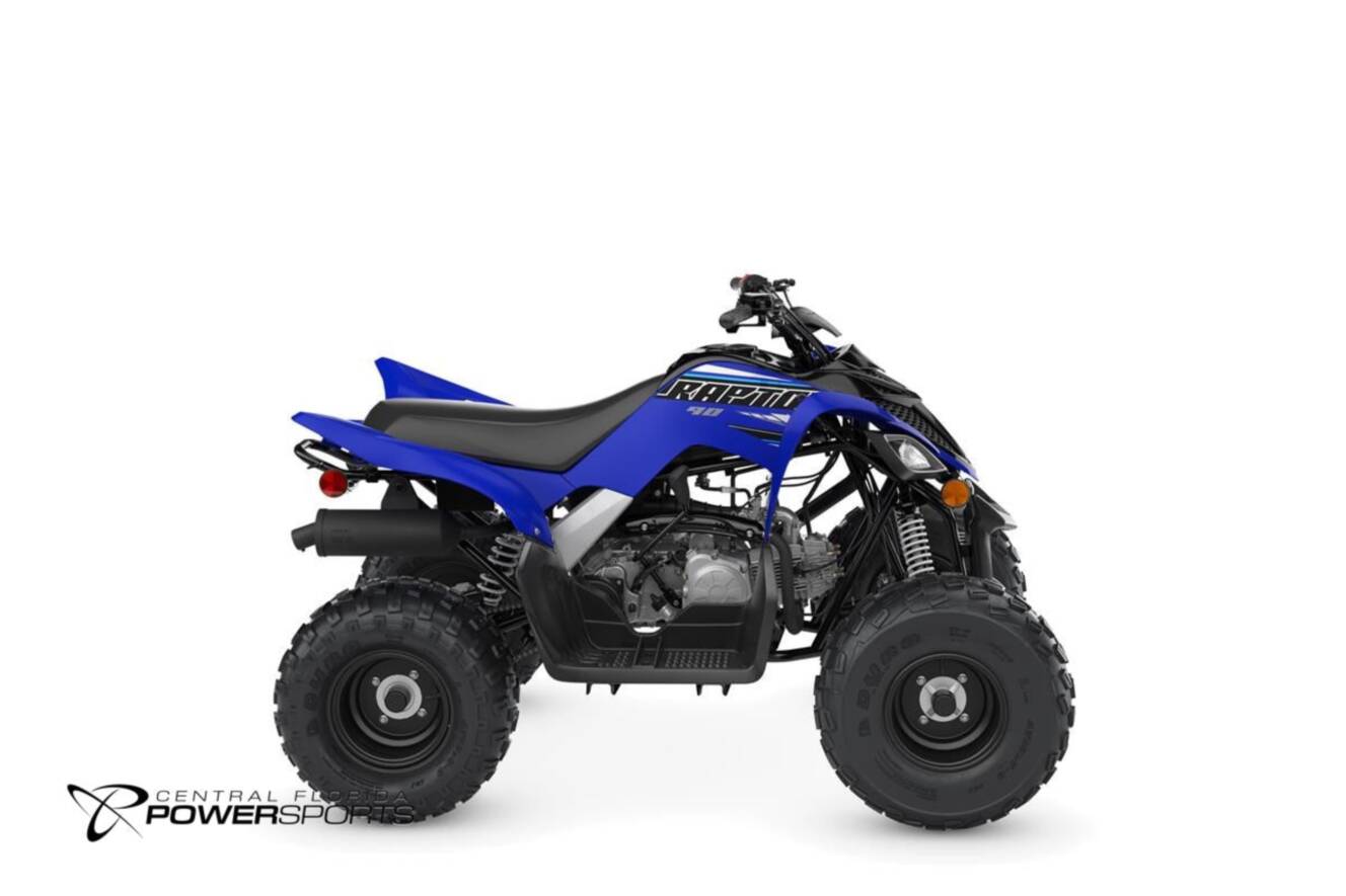 A photo of this 2022 Yamaha Raptor 90