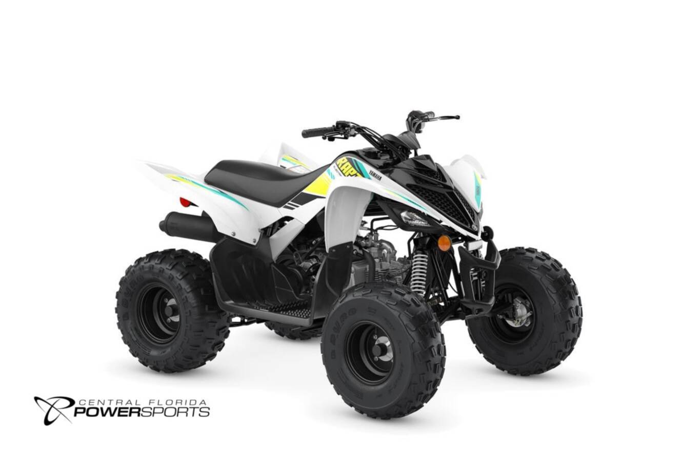 A photo of this 2022 Yamaha Raptor 90