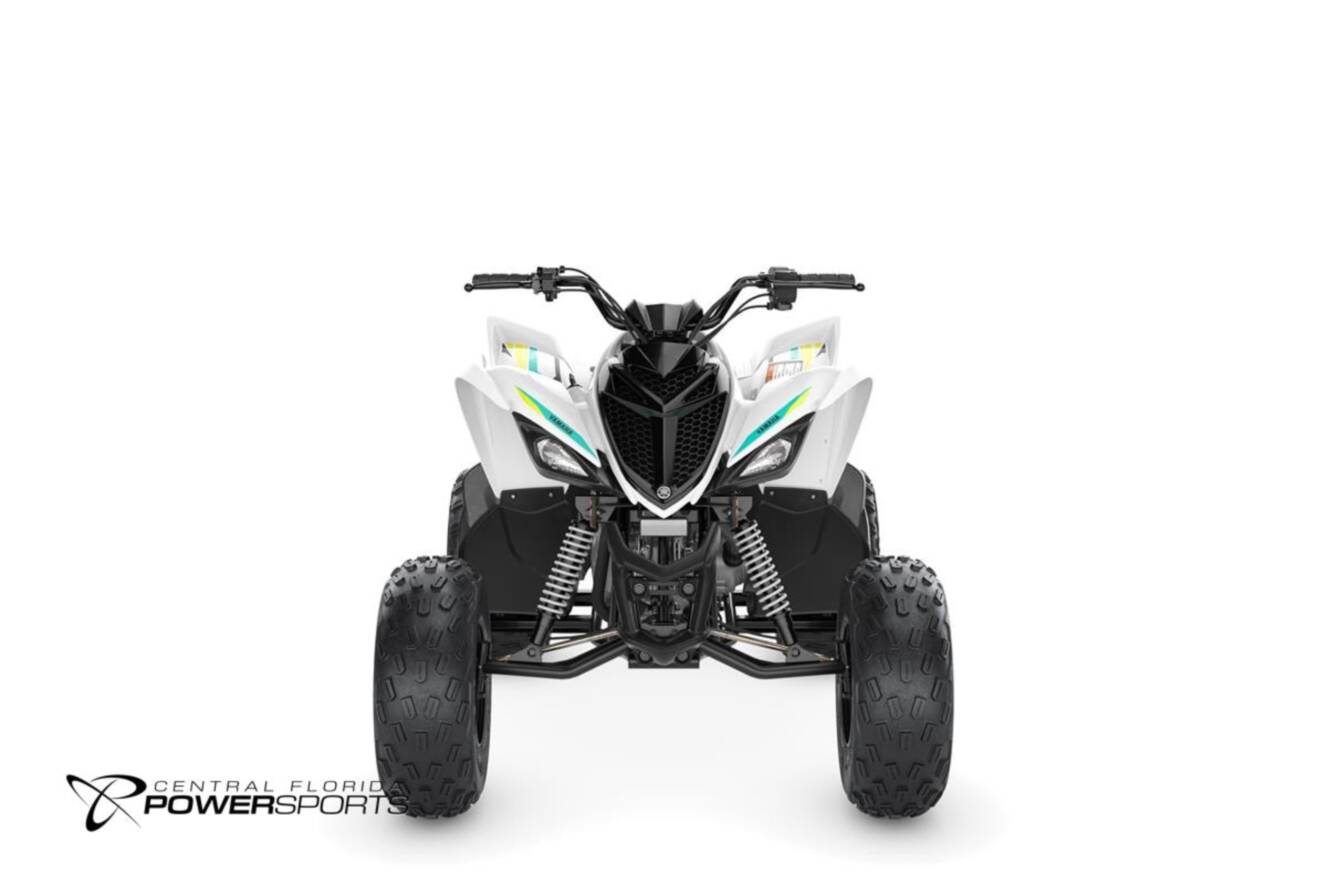 A photo of this 2022 Yamaha Raptor 90