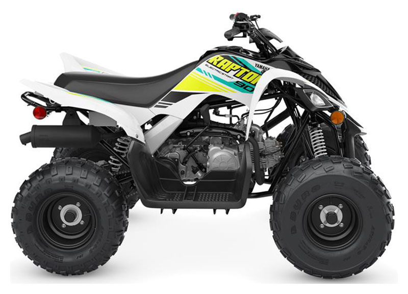 YAMAHA RAPTOR 90 2017年モデル 四輪バギー ATV 2017 Yamaha Raptor 90 Sport Side by Side ATV - Walkaround - 2016