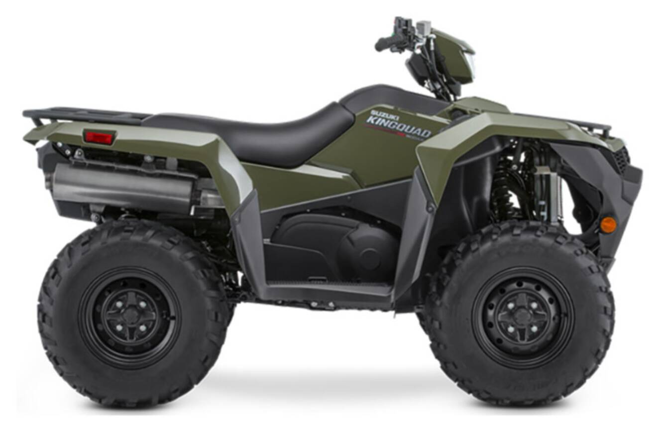 A photo of this 2023 Suzuki KINGQUAD 500AXI