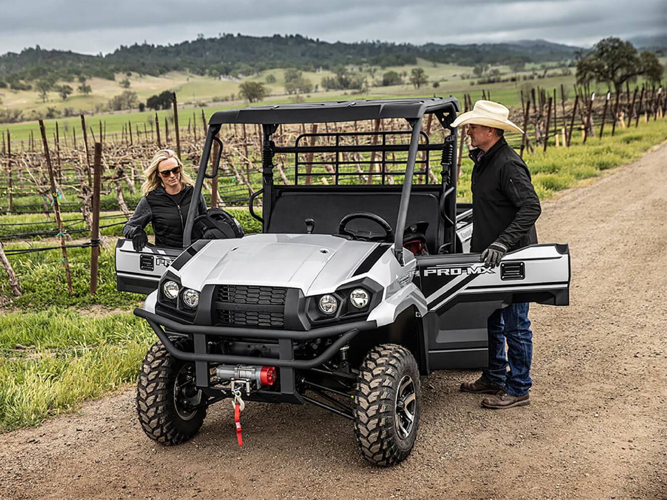 A photo of this 2023 Kawasaki MULE PRO-MX SE