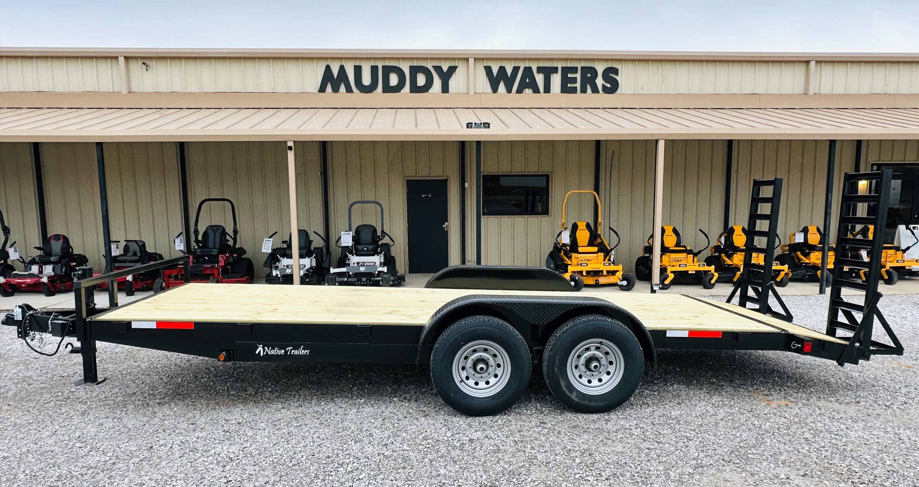 2025 Native Trailers 83x20 OX 14k Equipment Hauler in Moulton, AL