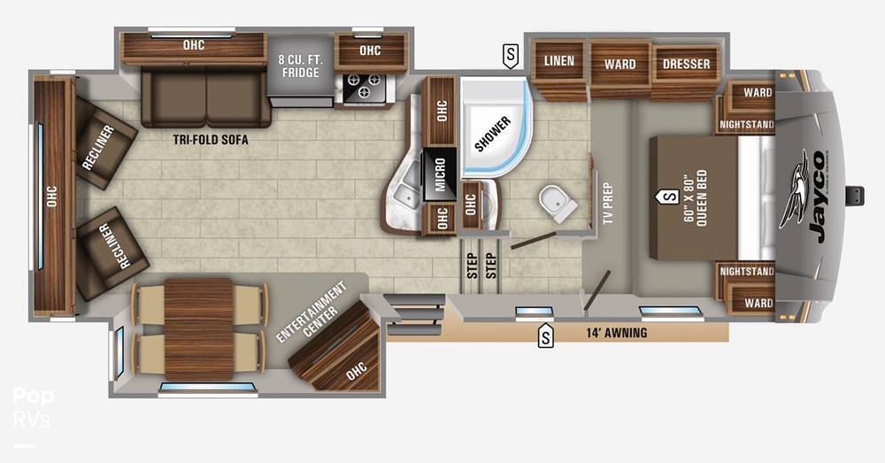 A photo of this 2019 Jayco Eagle HTX 27SGX