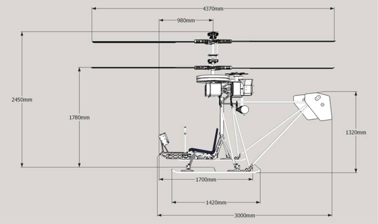 A photo of this 2024 Coaxial Ultralight