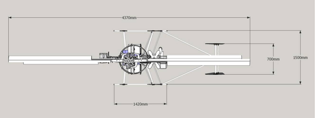 A photo of this 2024 Coaxial Ultralight
