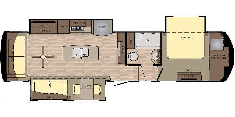 A photo of this 2017 Redwood Rv Redwood 3401RL