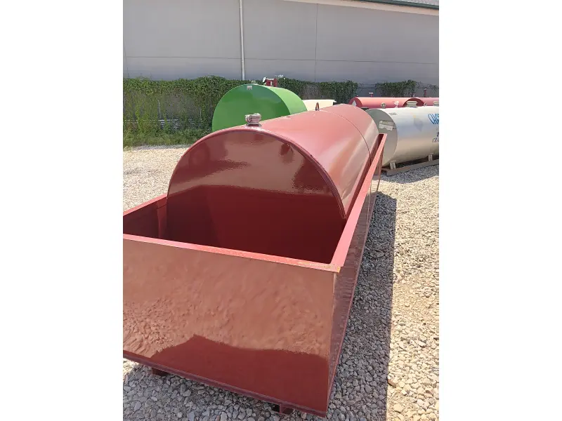 2026 CUSTOM BUILT 1,000 Gallon  Single Wall Fuel Tank and Containment Pan