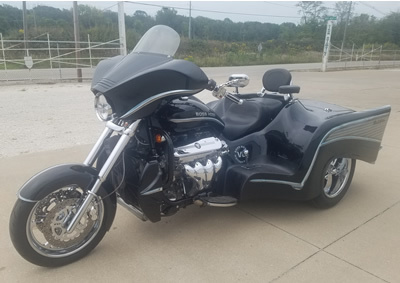2017 Boss Hoss BHC-9 LS445 57 in Bloomington, IL