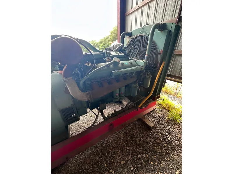 1977 DETROIT DIESEL/LIMA 275 KW Generator Set