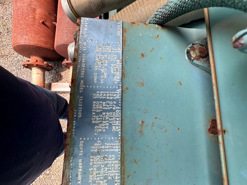 1977 DETROIT DIESEL/LIMA 275 KW Generator Set