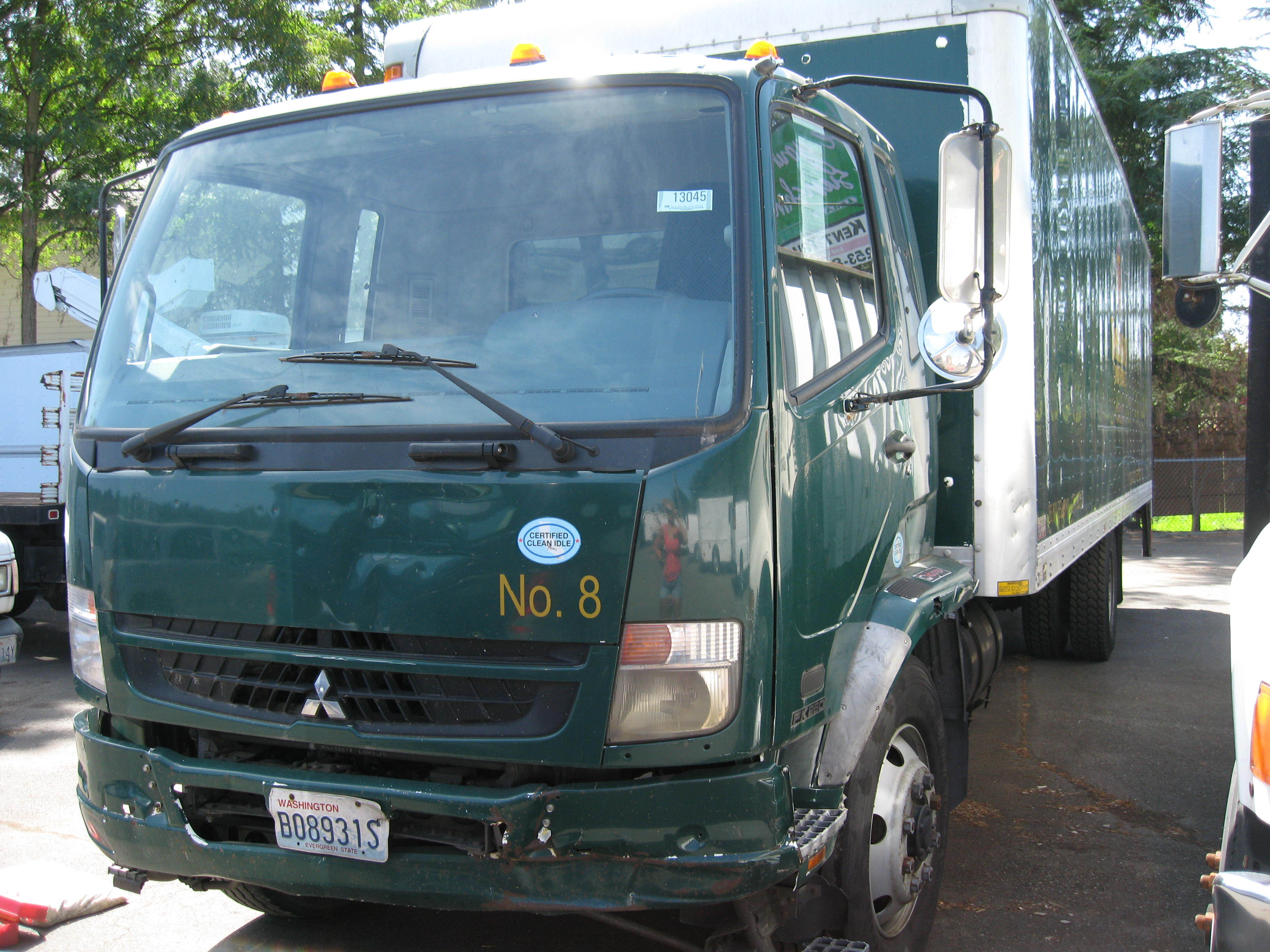 2010 MITSUBISHI FUSO FK62F in Kent, WA