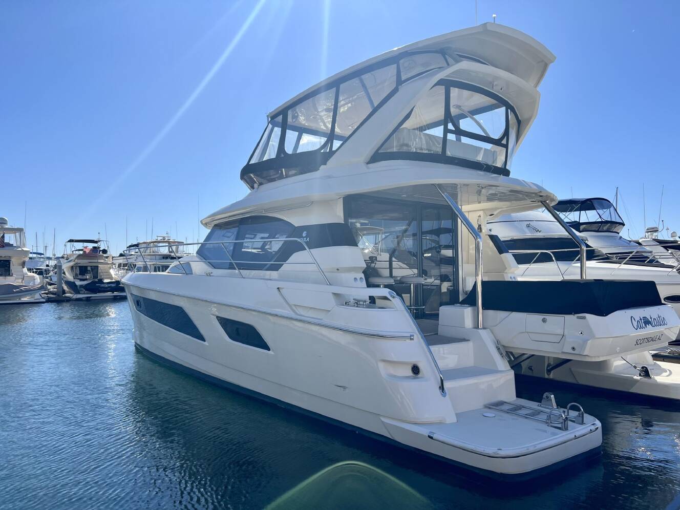 A photo of this 2017 Aquila 44 POWER CATAMARAN