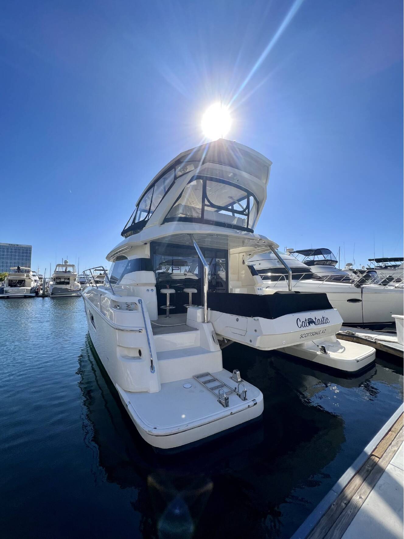 A photo of this 2017 Aquila 44 POWER CATAMARAN