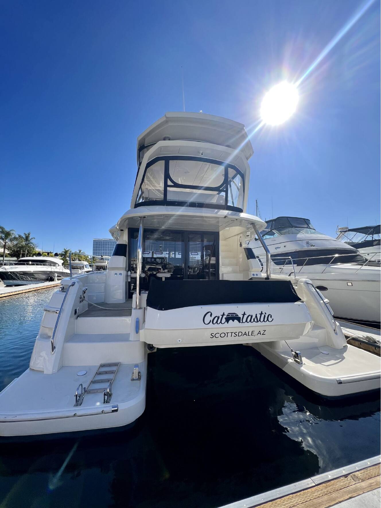 A photo of this 2017 Aquila 44 POWER CATAMARAN