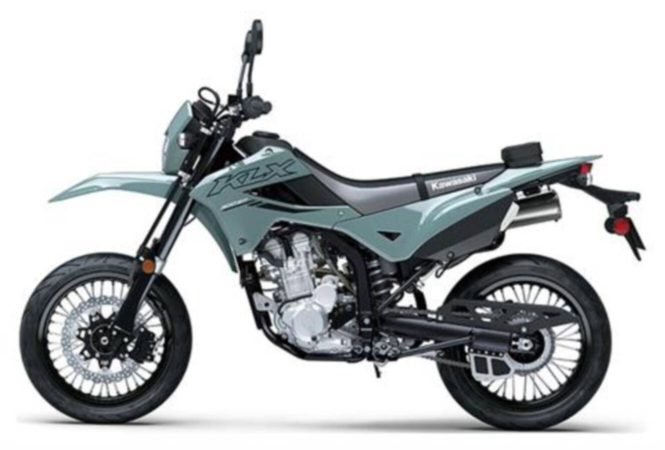 A photo of this 2024 Kawasaki KLX 300SM
