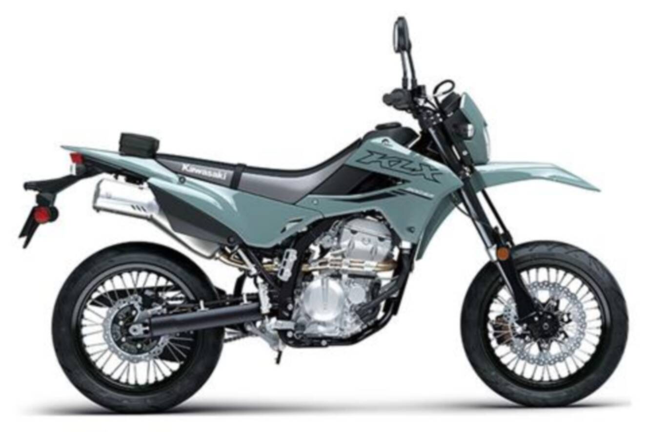 A photo of this 2024 Kawasaki KLX 300SM