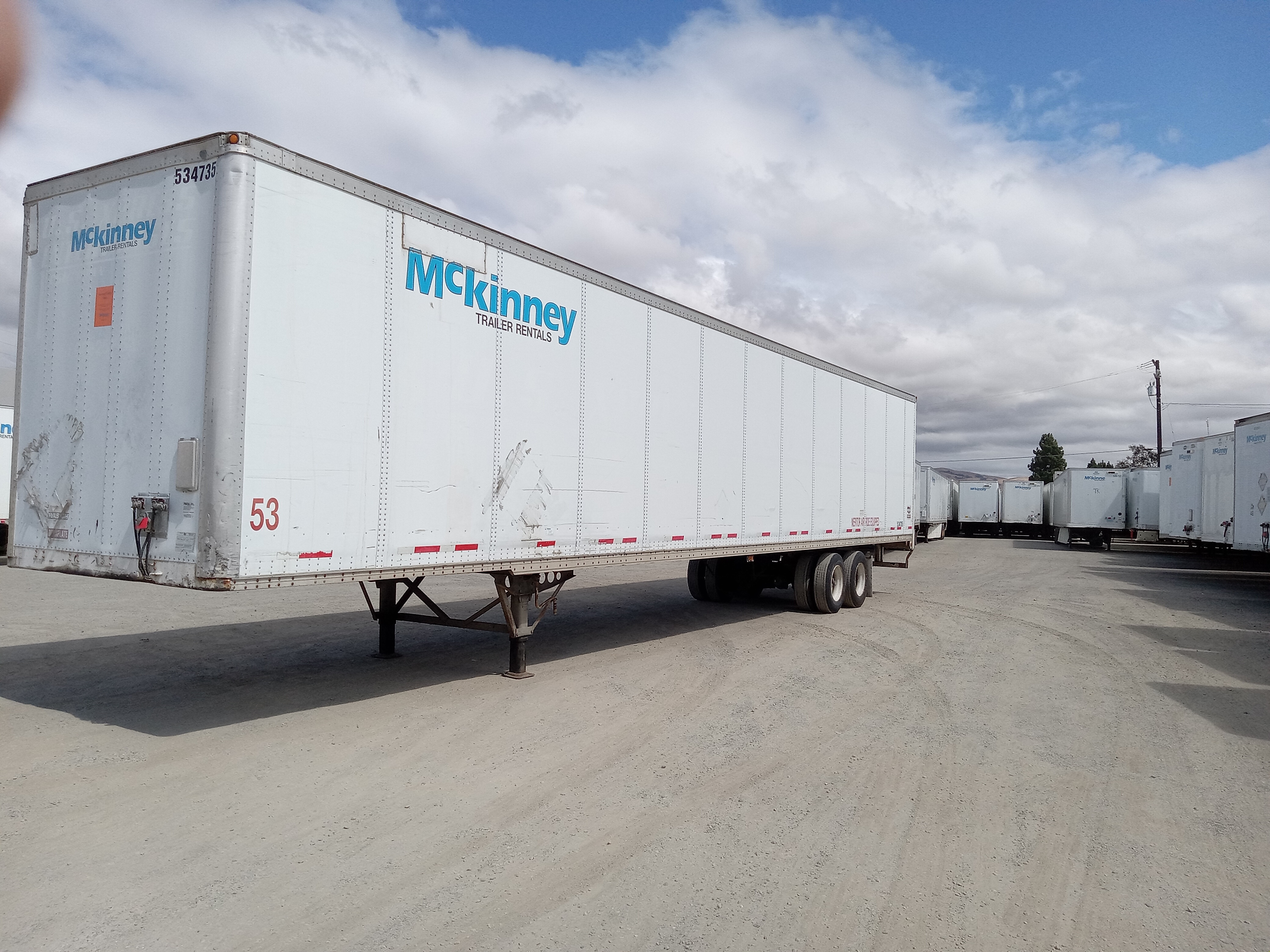 2000 WABASH PLATED-SWING DOOR-AIR RIDE-METAL ROOF in Redding, CA