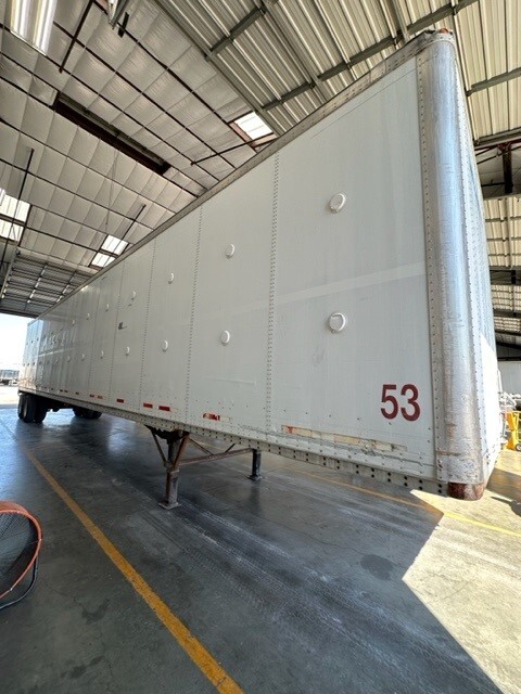 1999 WABASH 53' PLATED - AIR RIDE - METAL ROOF in Baton Rouge, LA