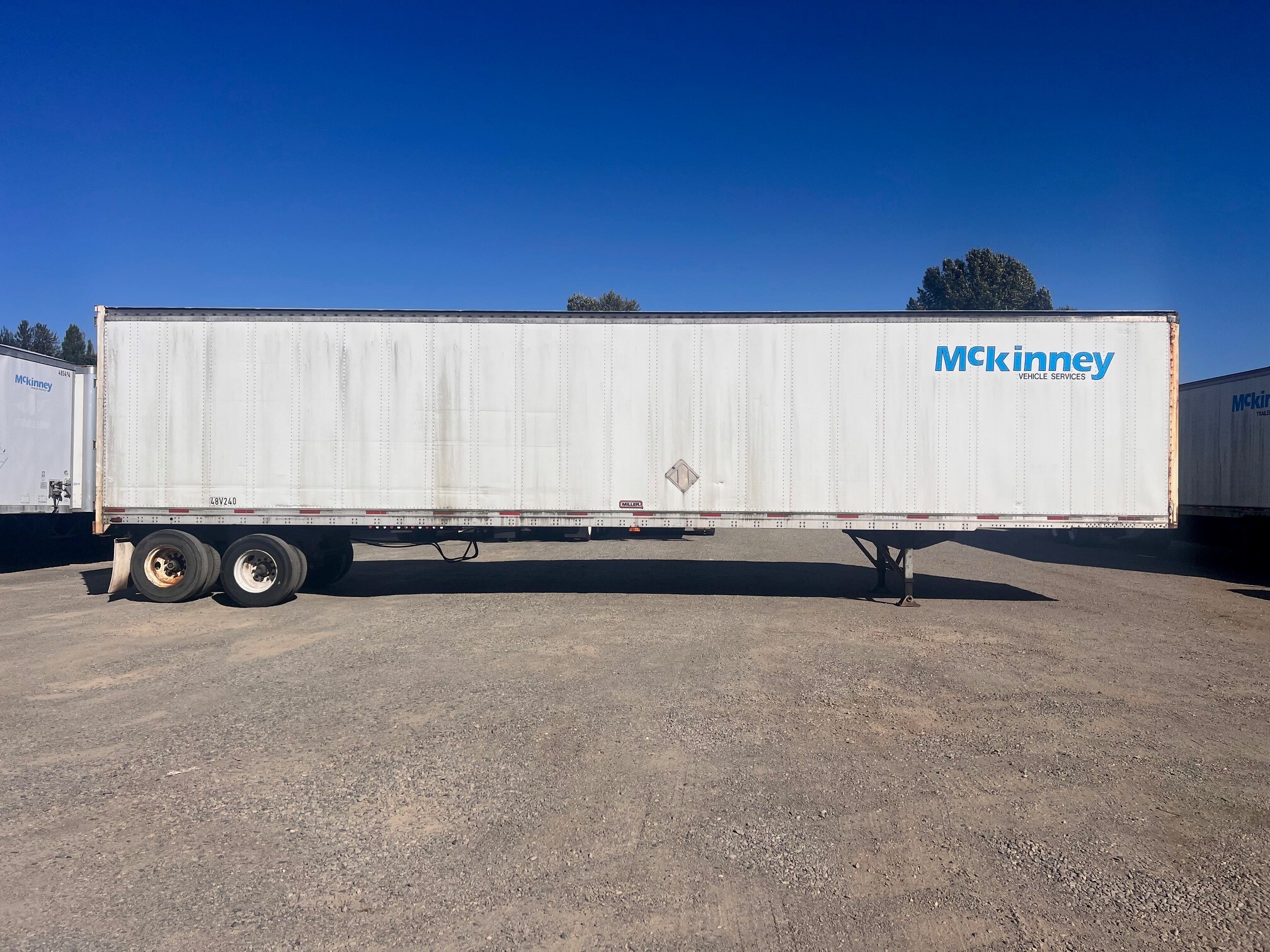 1990 MILLER 48' SWING DOOR - METAL ROOF - TANDEM in Arco, ID