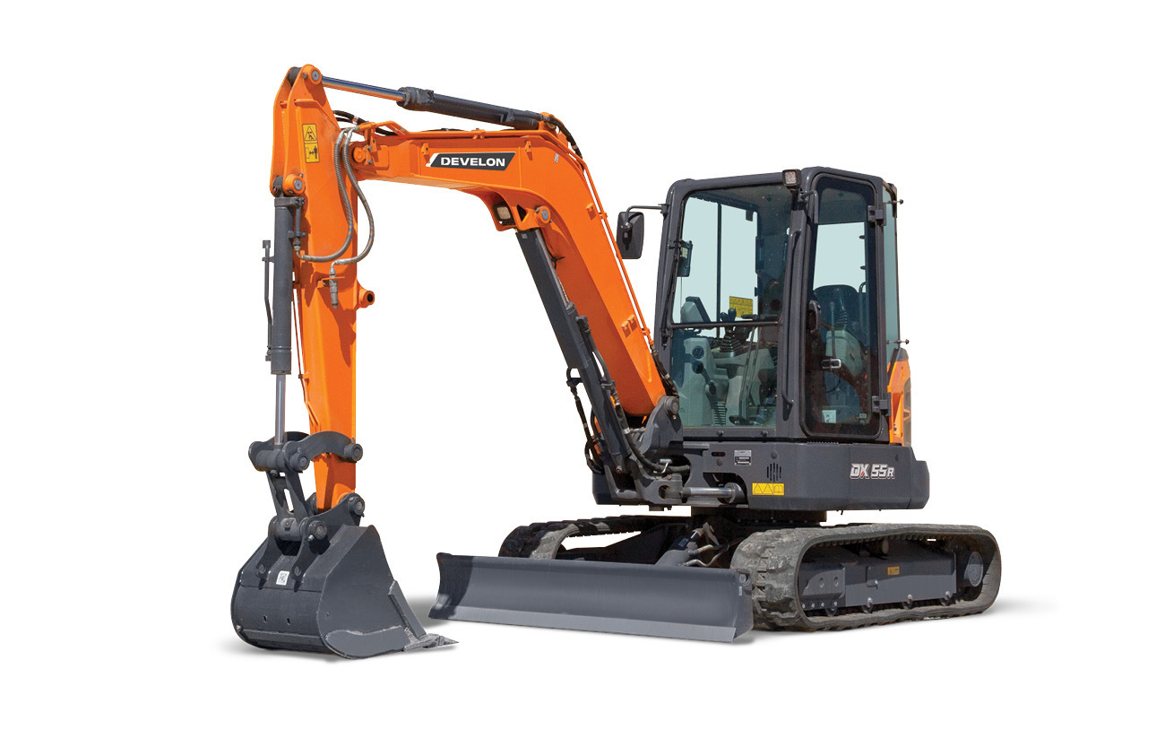 2023 Develon DX55R-7 Mini Excavator in Jackson, MS