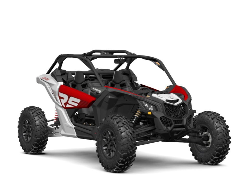 2024 Can-Am Maverick X3 RS Turbo Fiery Red & Hyper Silver in fort lauderdale FL