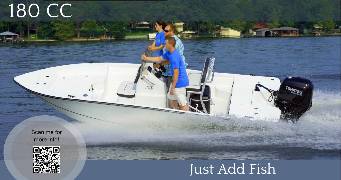 A photo of this 2024 Cape Craft 18 Center Console