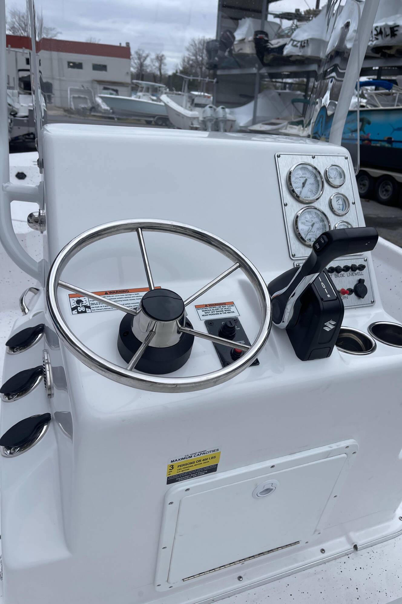 A photo of this 2024 Cape Craft 18 Center Console