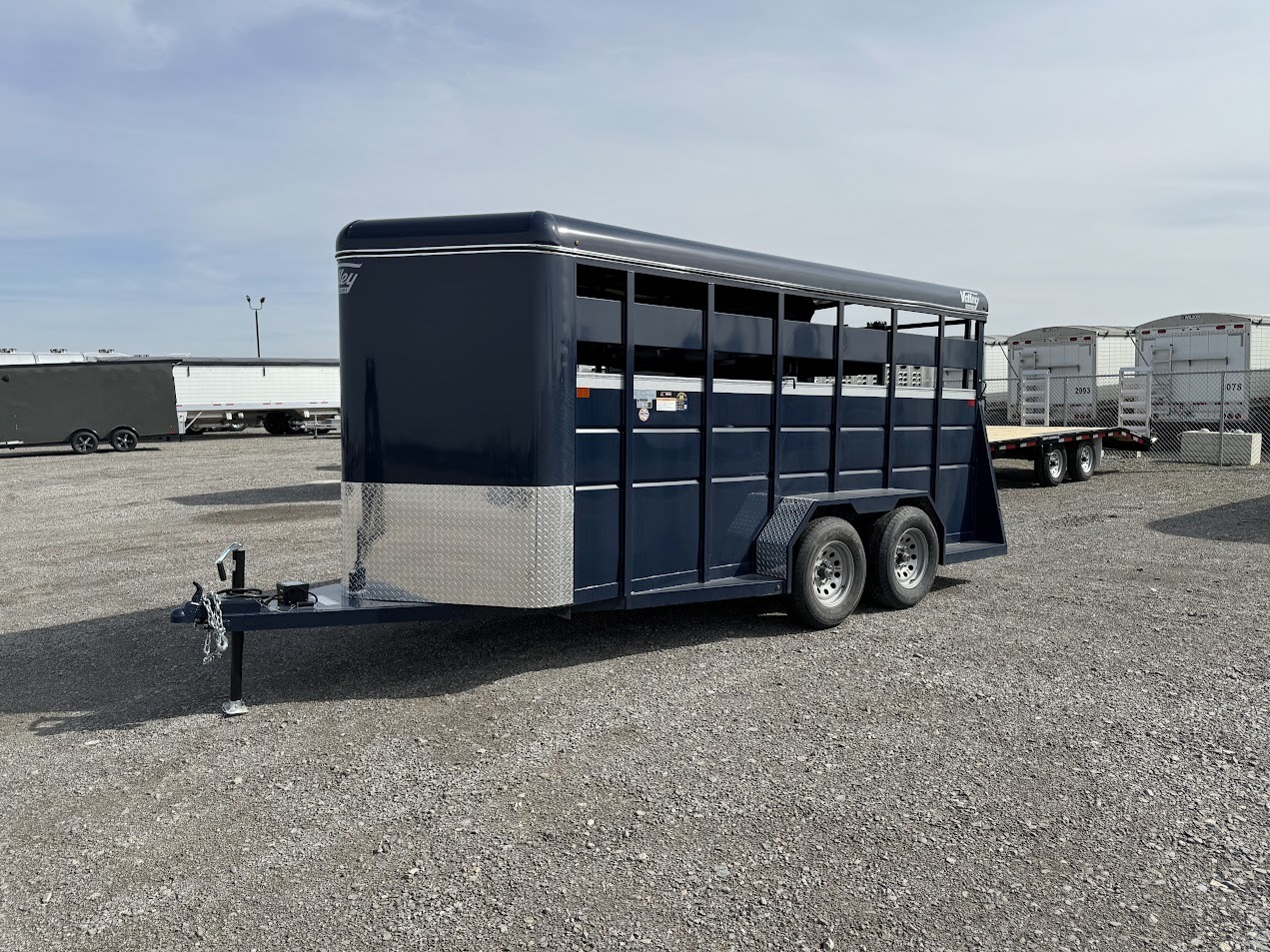2024 VALLEY 16'x6' BP Steel Stock Trailer in Delphos, OH