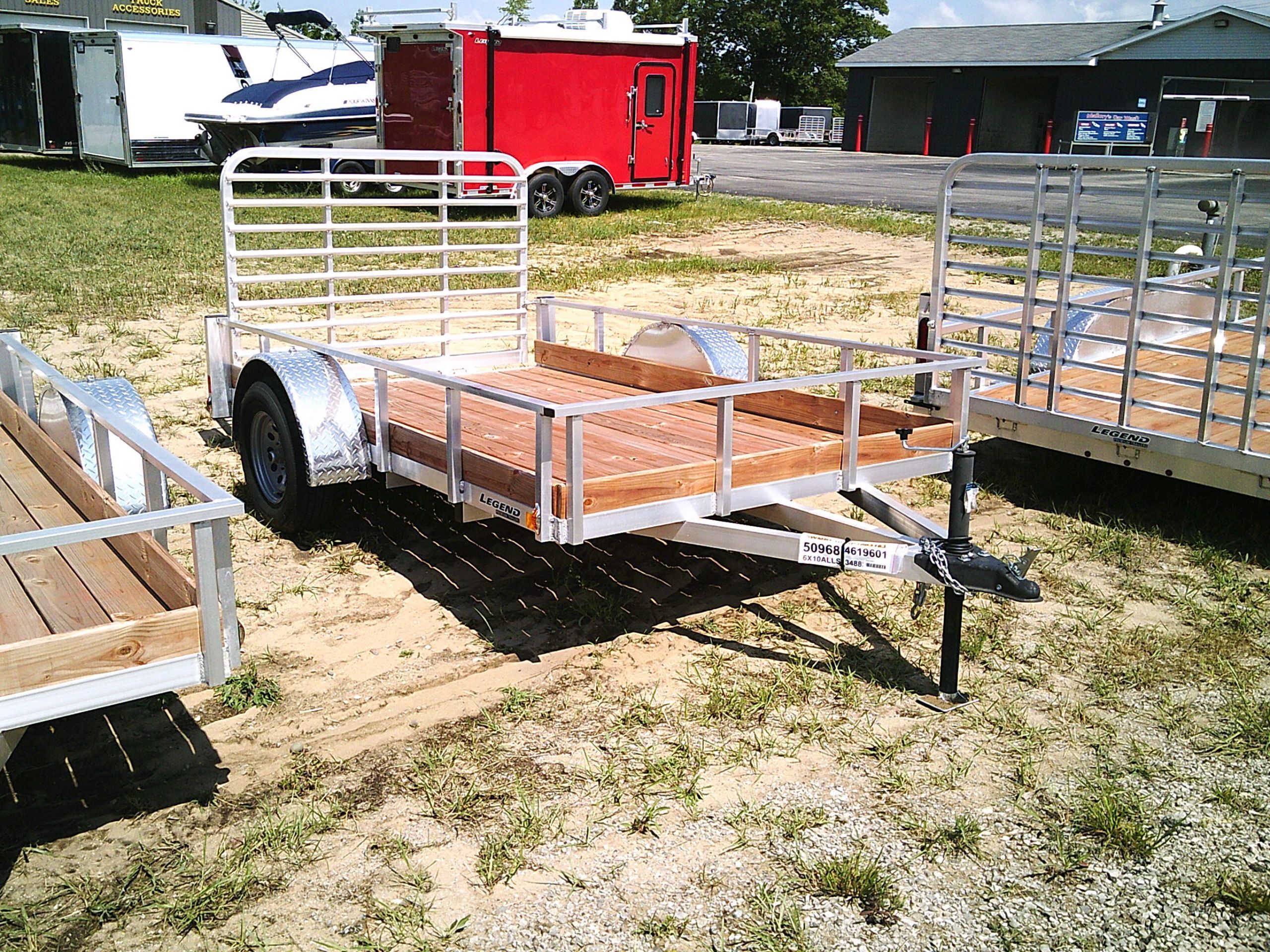 LEGEND 6X10 ALL ALUMINUM LOW SIDE in Indian River, MI