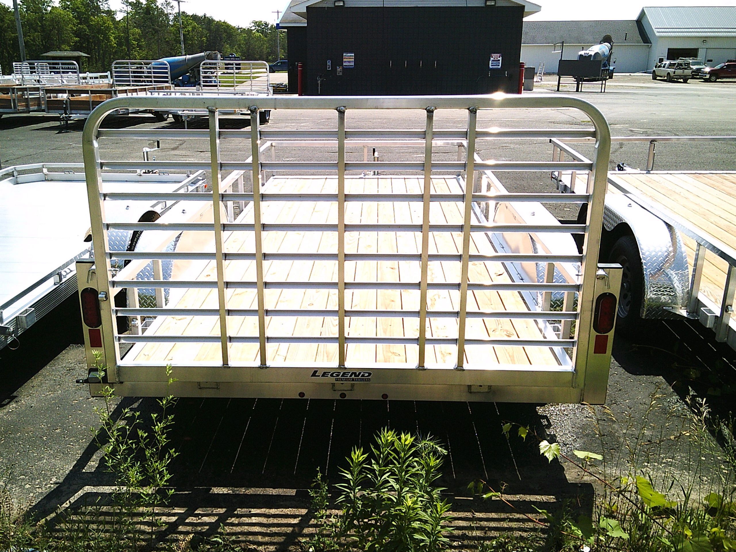 LEGEND 7X16 OPEN DELUXE TANDEM AXLE in Indian River, MI