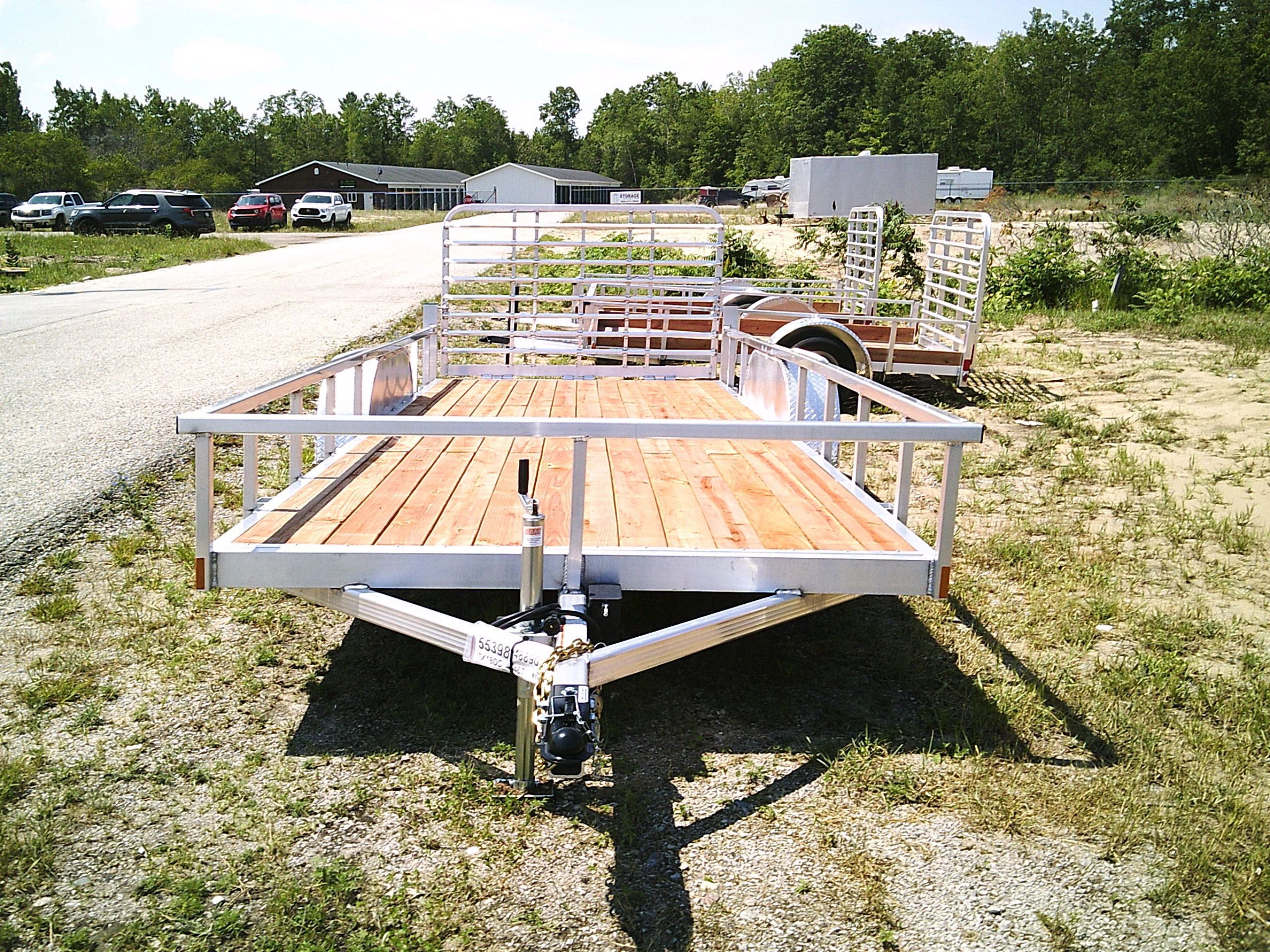 LEGEND 7X18 OPEN DELUXE TANDEM AXLE in Indian River, MI