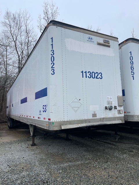 Used 2008 Hyundai Translead Inc 53FT Dry Van Trailer For Sale in