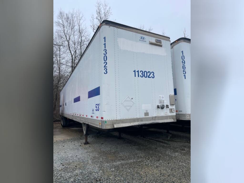 Used 2008 Hyundai Translead Inc 53FT Dry Van Trailer For Sale in