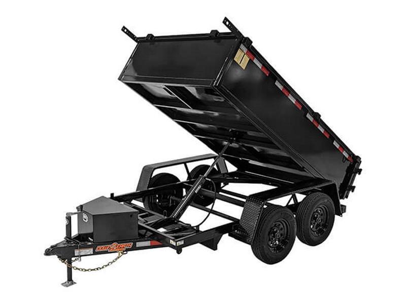 2024 DOWN 2 EARTH Dump Trailers 6' X 10' E-Series Dump 7k GVWR 2' Sides in Crossville, TN