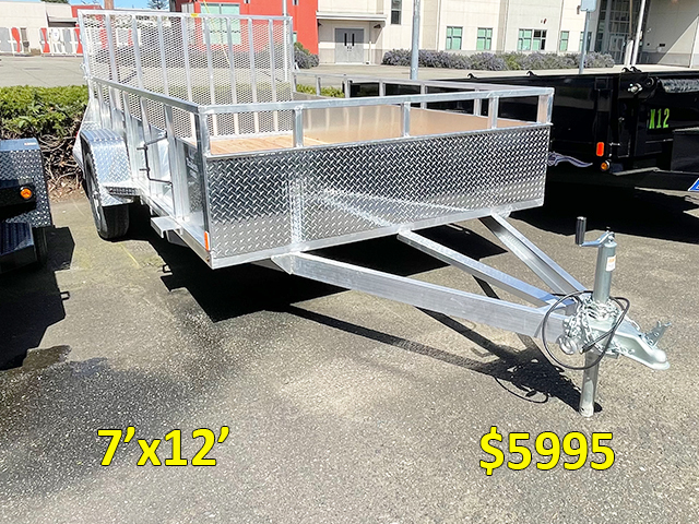 2024 C&B Trailer Aluminum Utility Trailer in Kent, WA