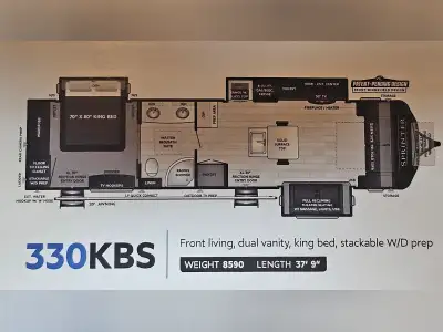 Keystone Rv Sprinter Kbs 330KBS Sprinter Limited For Sale - Keystone RVs - RV Trader