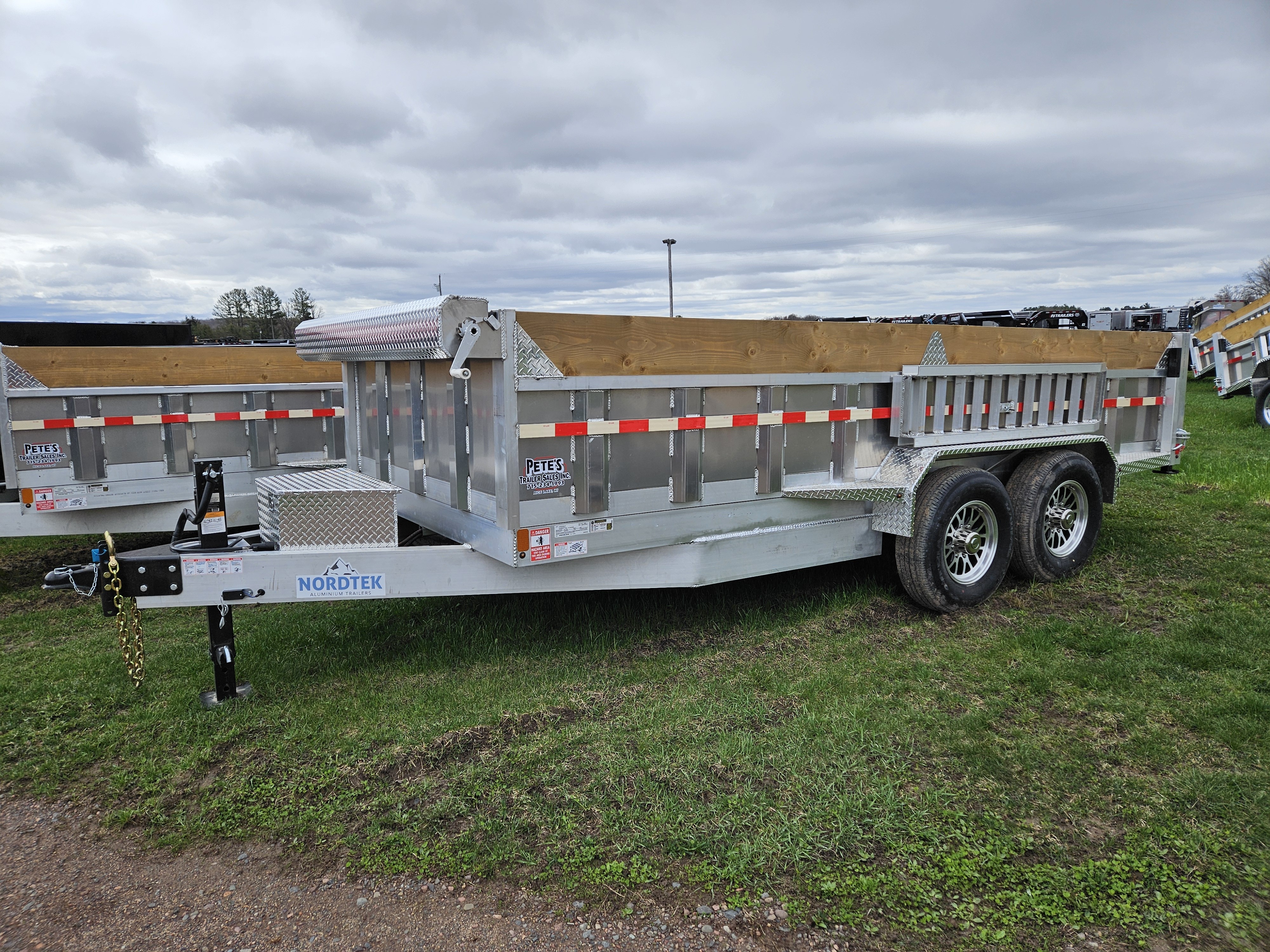 2026 NORDTEK TRAILERS 82x16 ALUMINUM DUMP in Rice Lake, WI