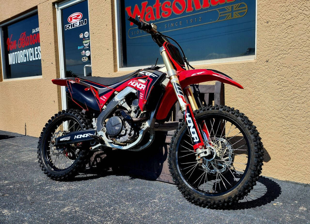 CRF450R 2018 シートコンセプト中古 2018 Honda CRF450R OEM Frame (Main Chassis Stock '18 CRF
